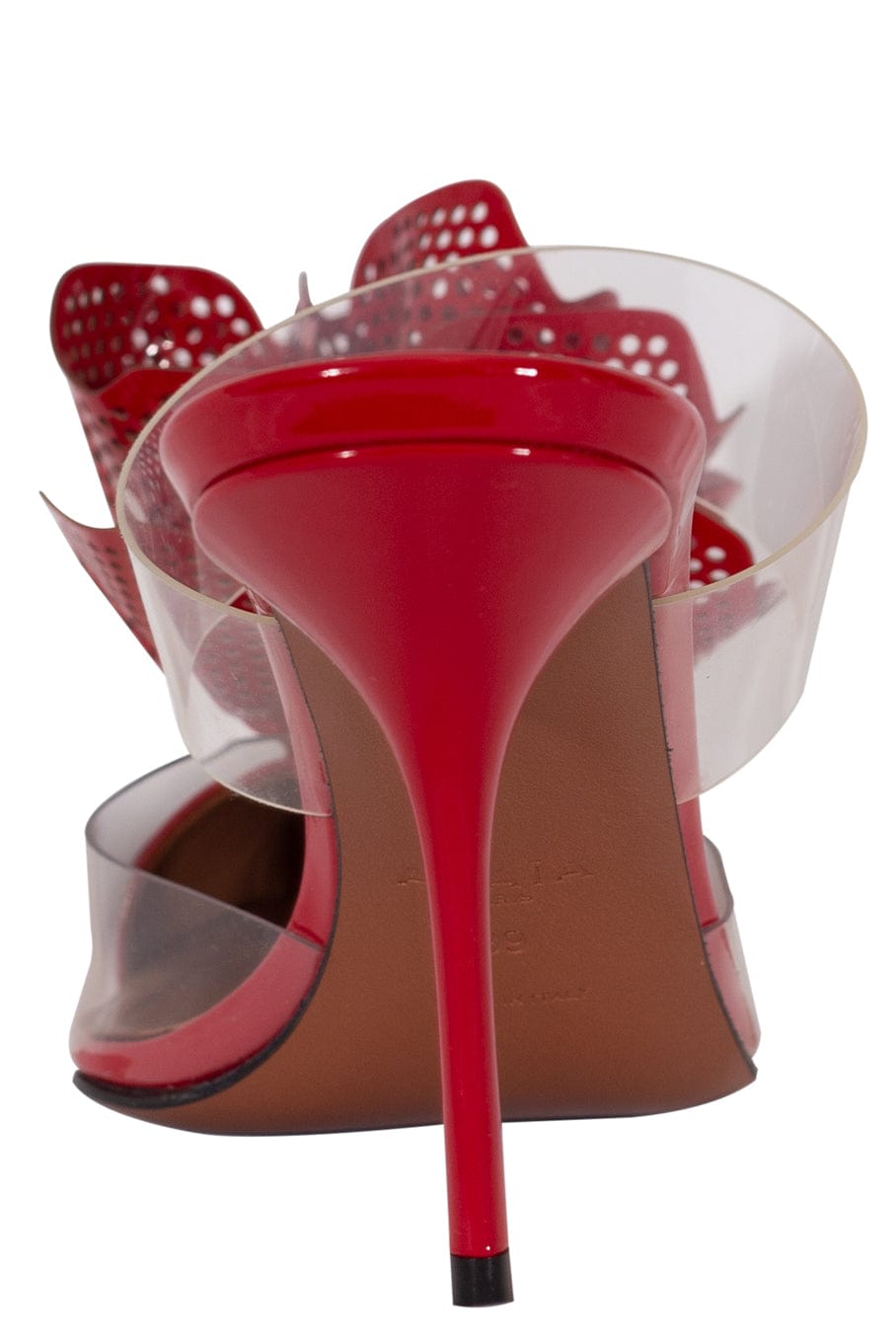 ALAÏA-Mule Fleur Mule-