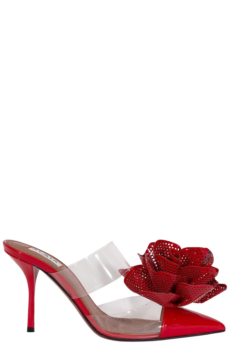 ALAÏA-Mule Fleur Mule-