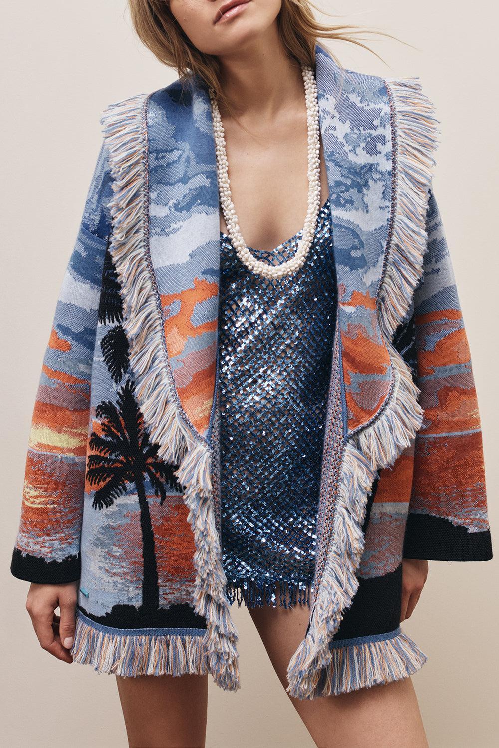 Hawaiian Sunset Cardigan-BLUE-XS-CLOTHINGTOPCARDIGAN-ALANUI