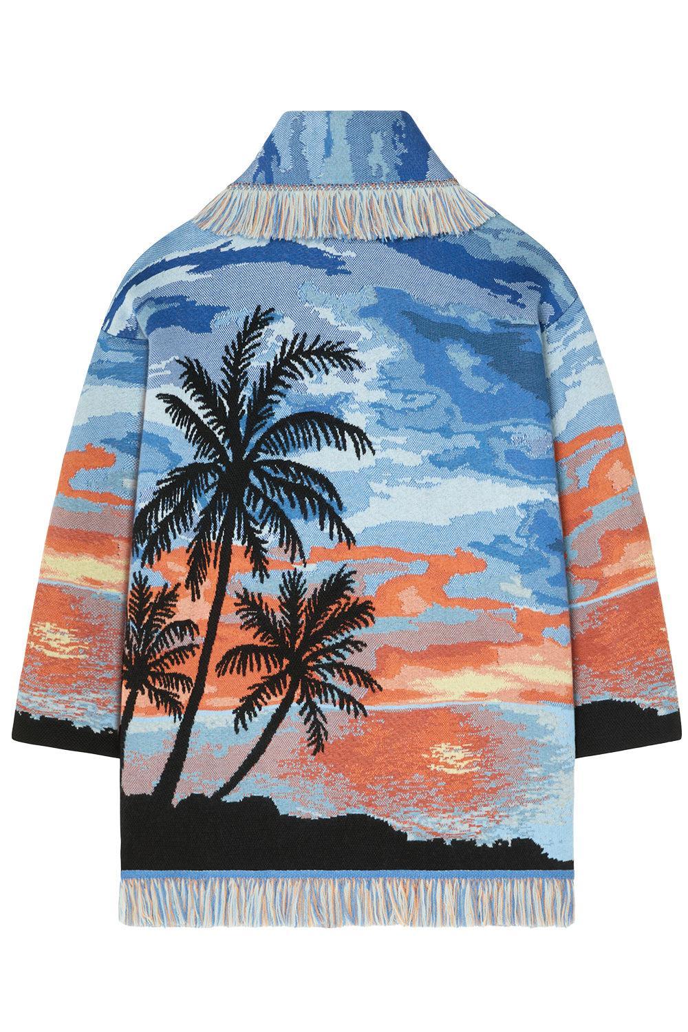 Hawaiian Sunset Cardigan-BLUE-XS-CLOTHINGTOPCARDIGAN-ALANUI