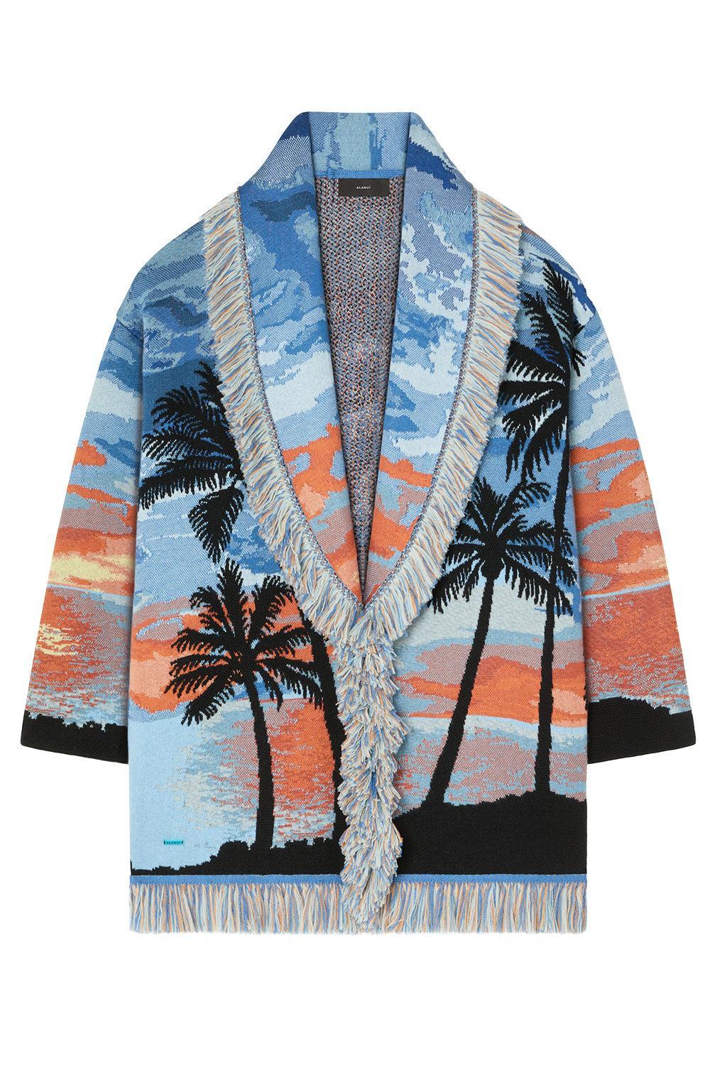 Hawaiian Sunset Cardigan-BLUE-XS-CLOTHINGTOPCARDIGAN-ALANUI