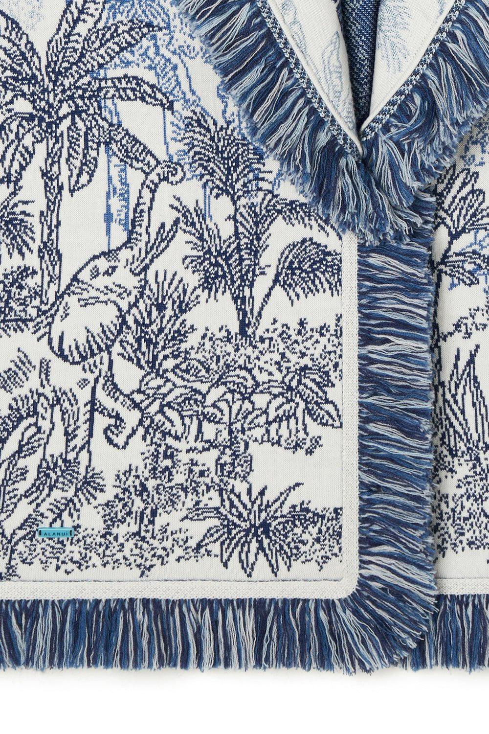 ALANUI-Jungle Toile De Jouy Cardigan-
