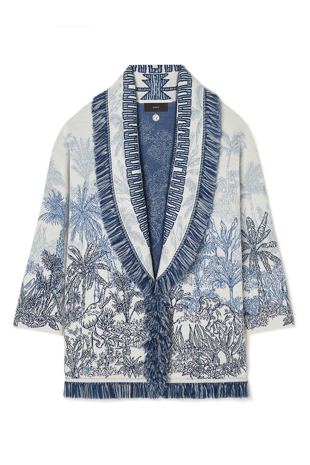 ALANUI-Jungle Toile De Jouy Cardigan-