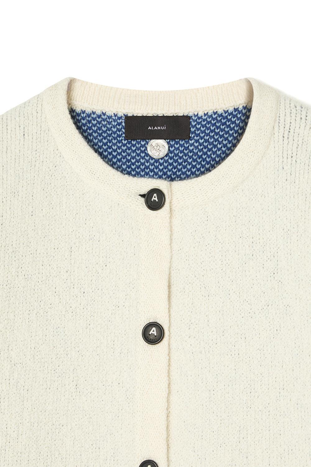 Island Roots Foulard Jacket-CREAM-XS-CLOTHINGTOPCARDIGAN-ALANUI
