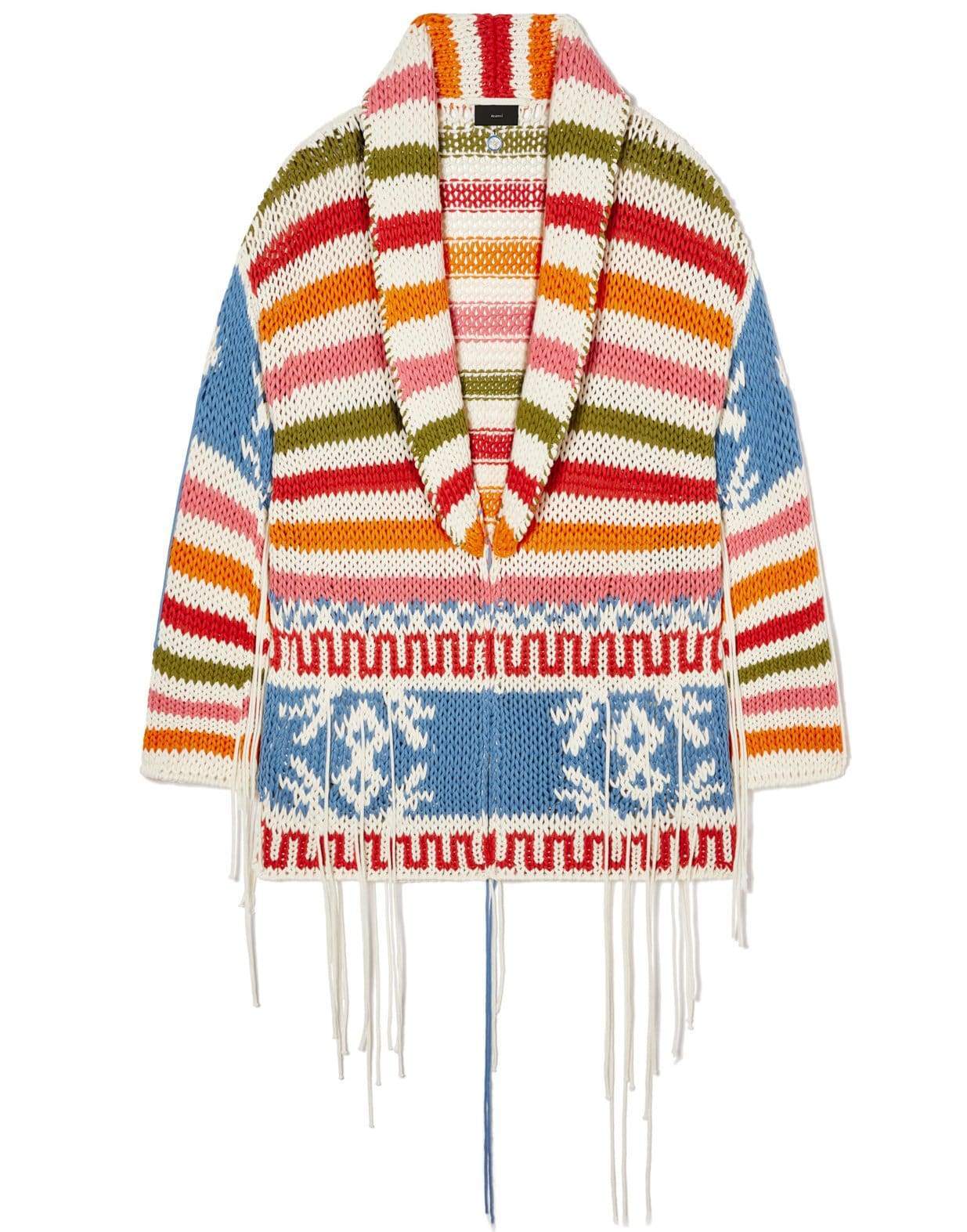 ALANUI-Amarillo Icon Chunky Cardigan-