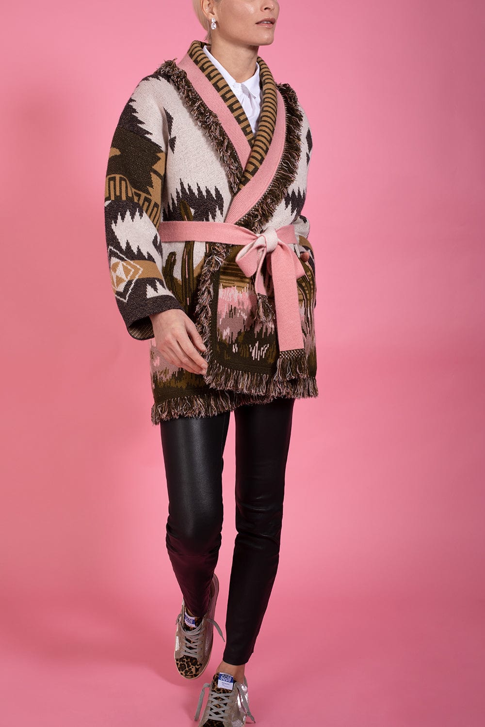 ALANUI-Saguara Lovers Icon Cardigan-