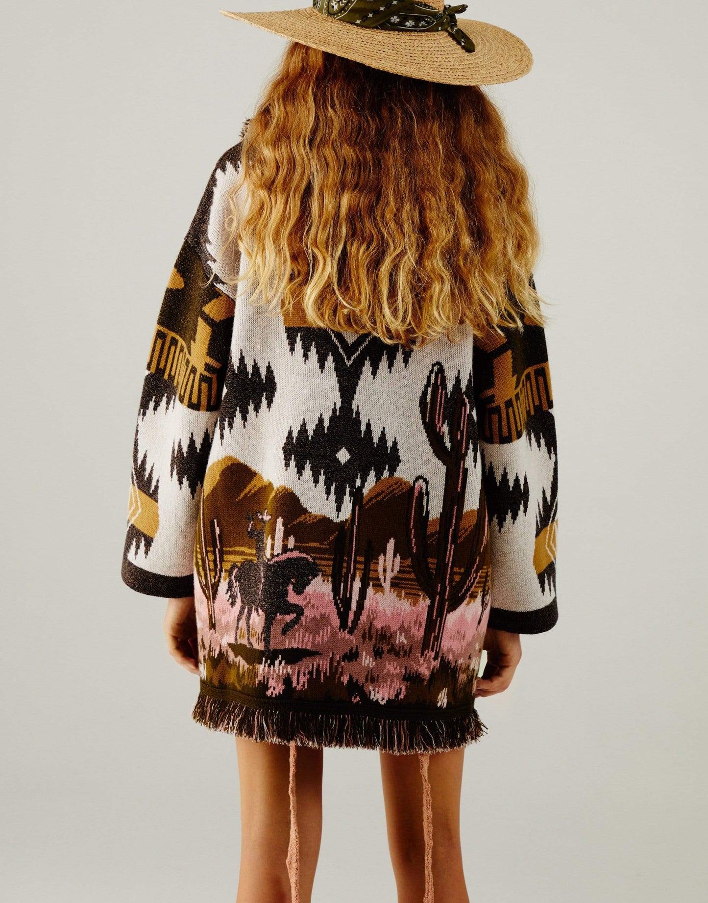 ALANUI-Saguara Lovers Icon Cardigan-