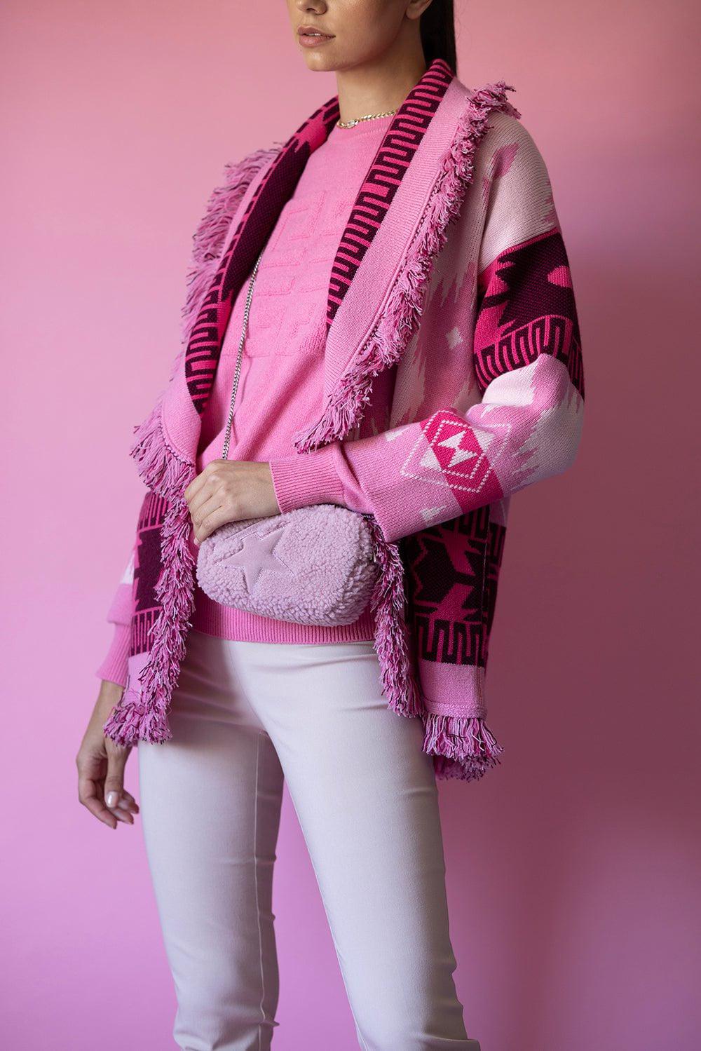 ALANUI-Icon Cardigan - Sweet Pink-