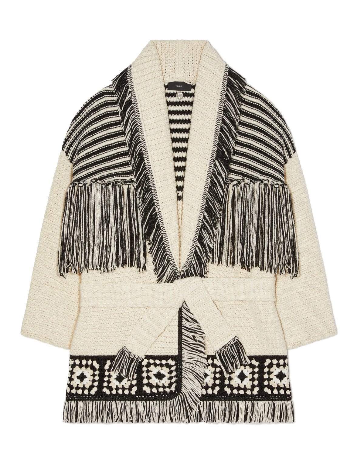 ALANUI-El Paso Crochet Cardigan-