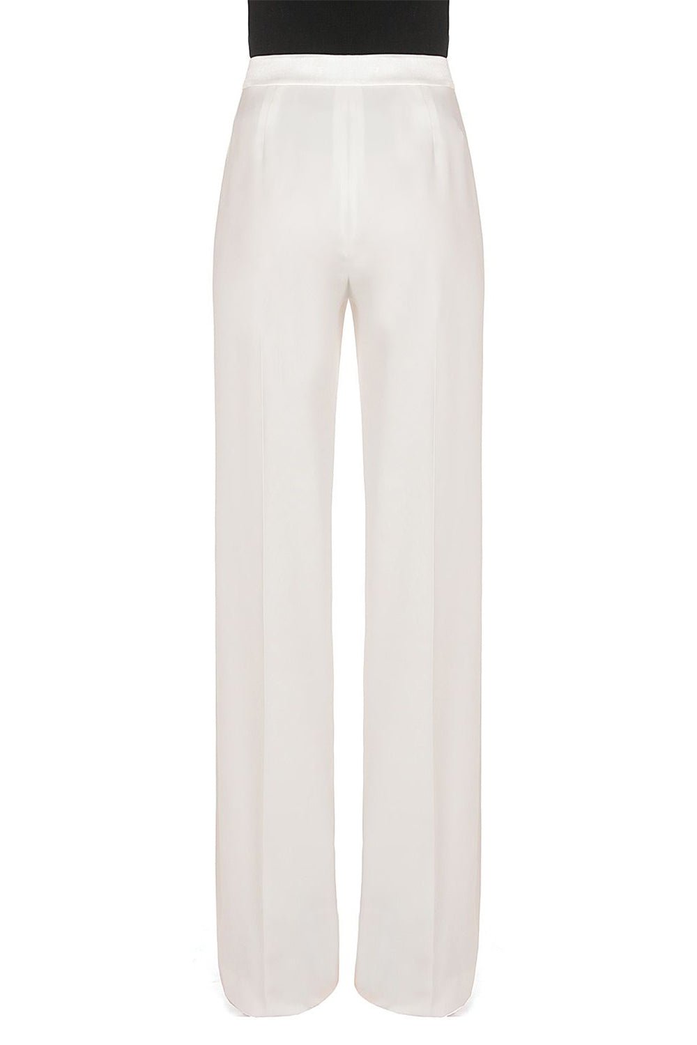 ALBERTA FERRETTI-Tuxedo Stripe Trousers-