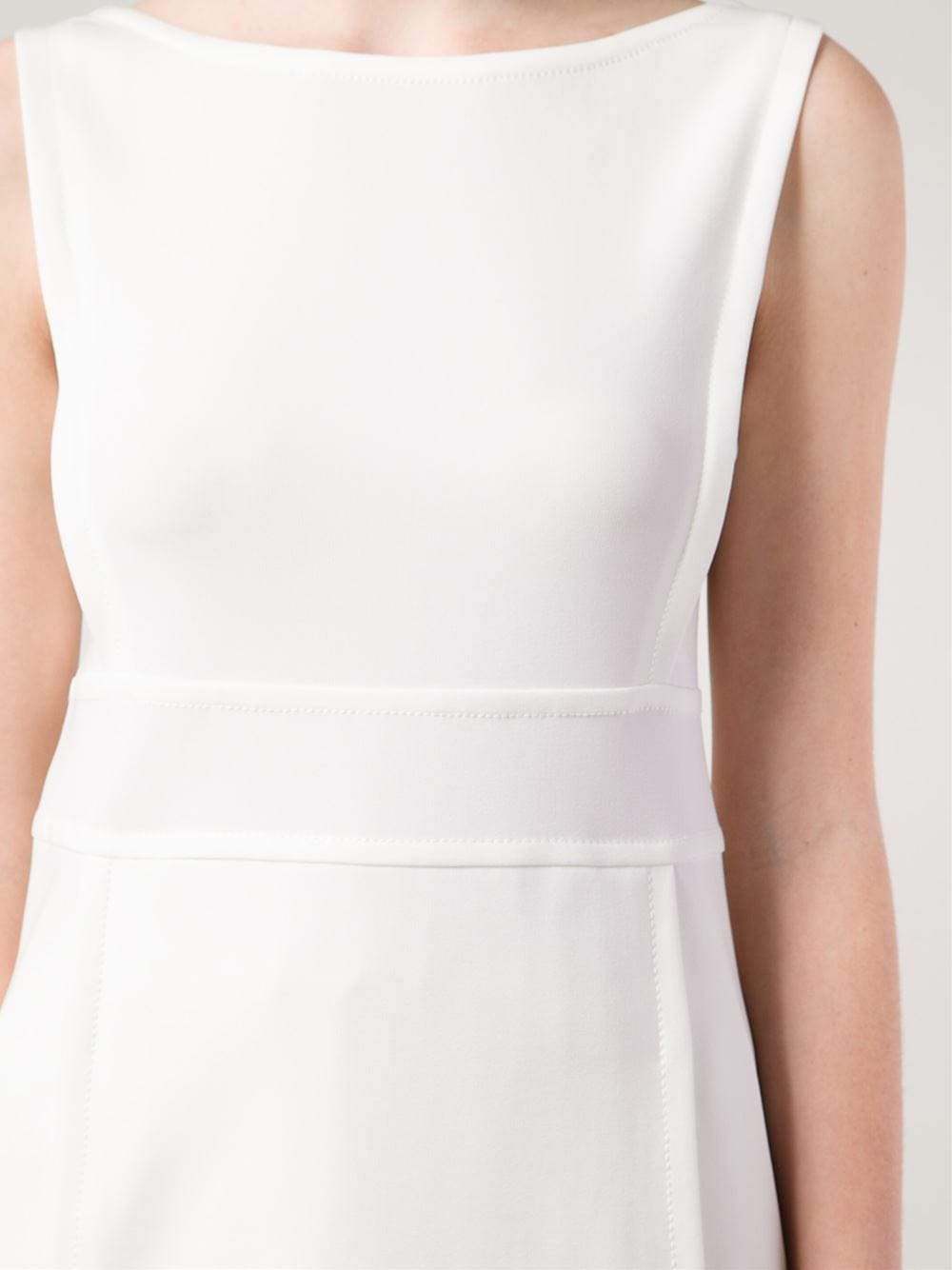 ALBERTA FERRETTI-Boatneck Tunic Top-