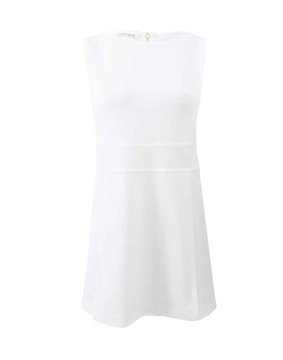 ALBERTA FERRETTI-Boatneck Tunic Top-