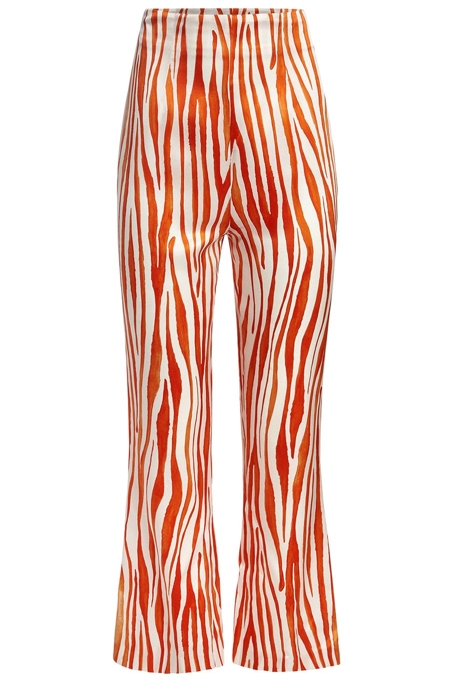 ALEJANDRA ALONSO ROJAS-Cropped Flared Pants-