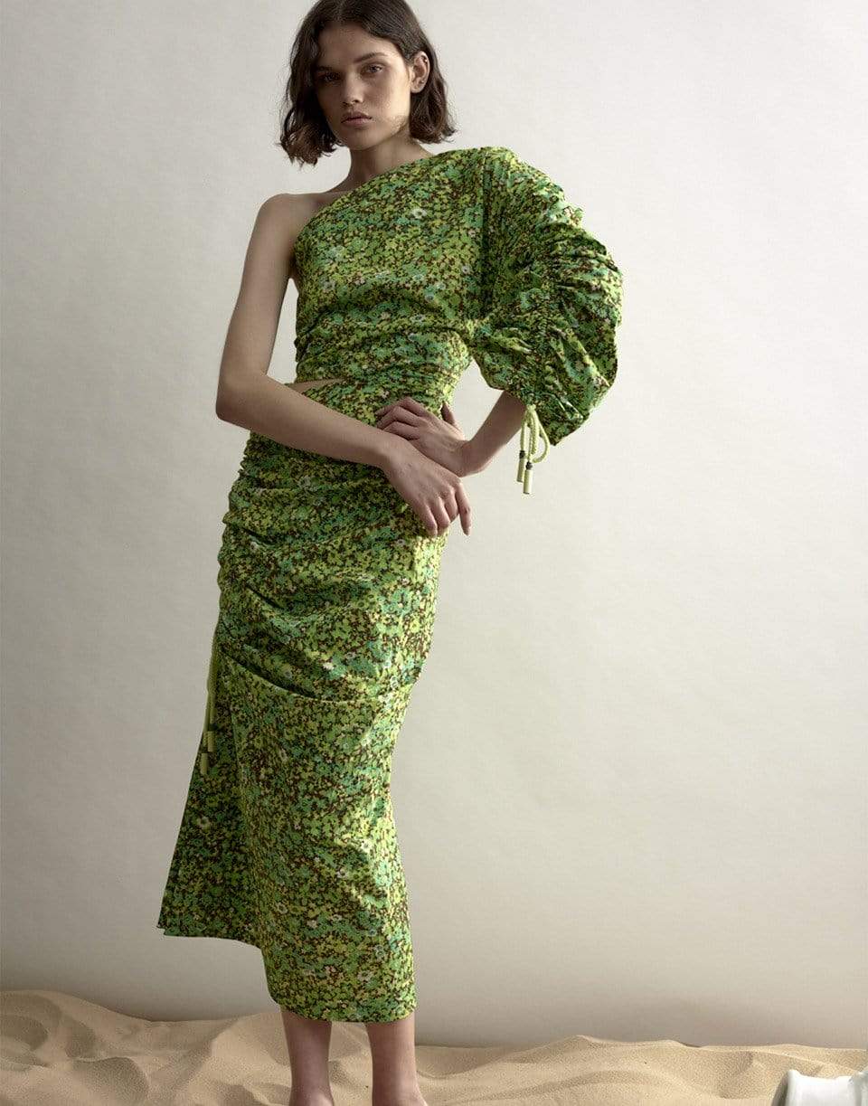 ALEMAIS-Phyllis Asymmetric Dress-