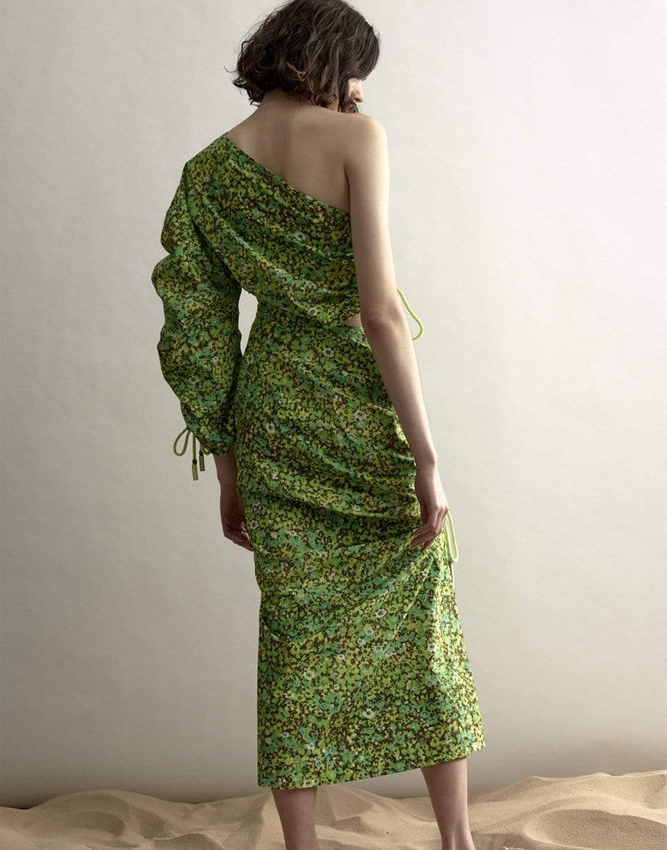 ALEMAIS-Phyllis Asymmetric Dress-