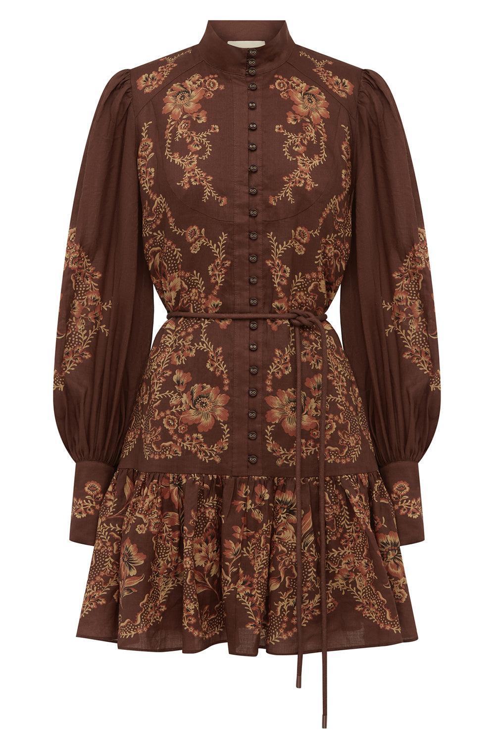 Seraphina Mini Dress-BURGUNDY-2-CLOTHINGDRESSCASUAL-ALEMAIS