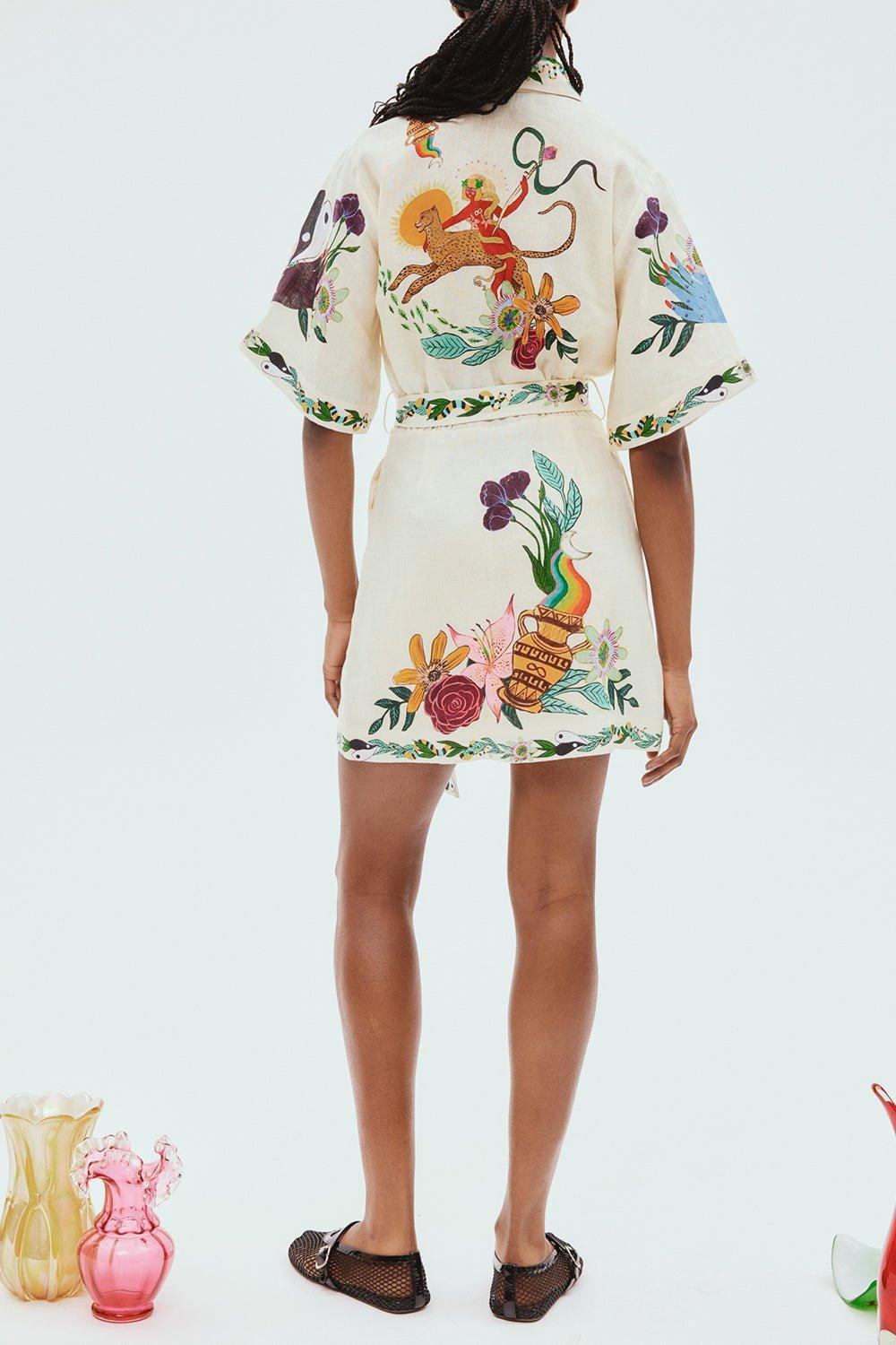 ALEMAIS-Meagan Mini Dress-
