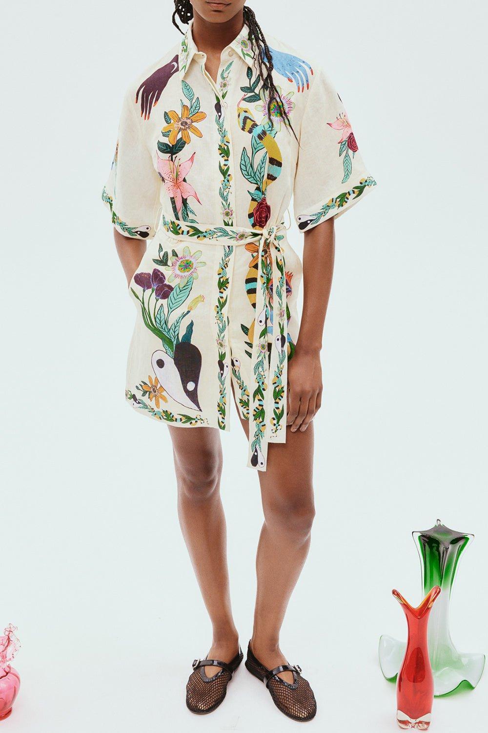ALEMAIS-Meagan Mini Dress-