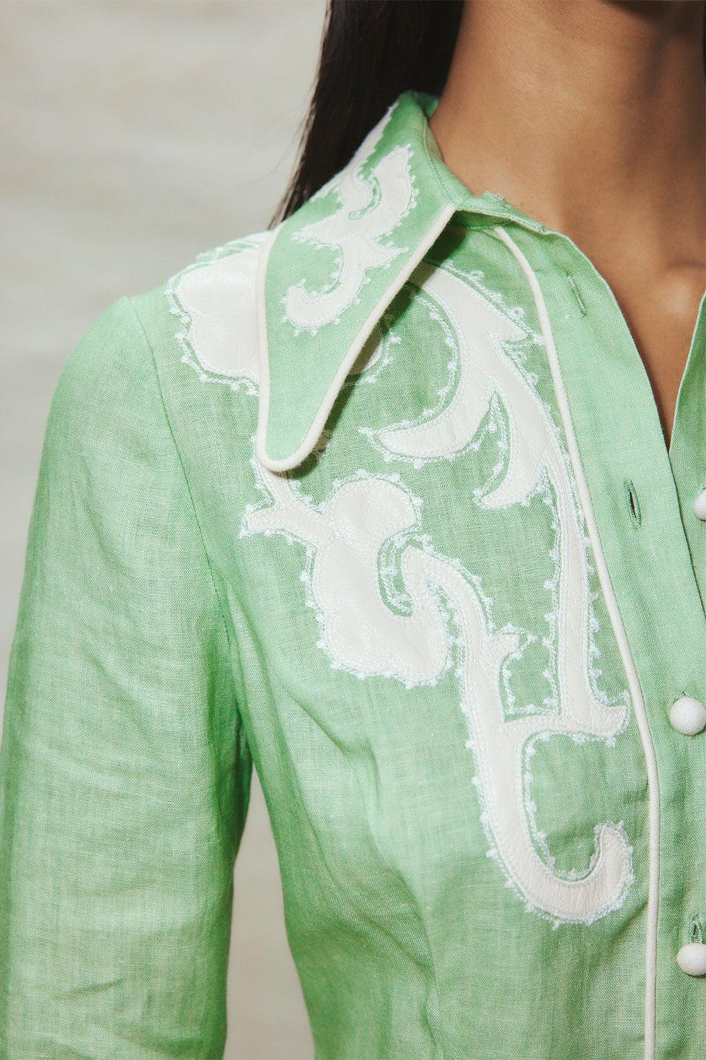 ALEMAIS-Ruby Dress - Mint-