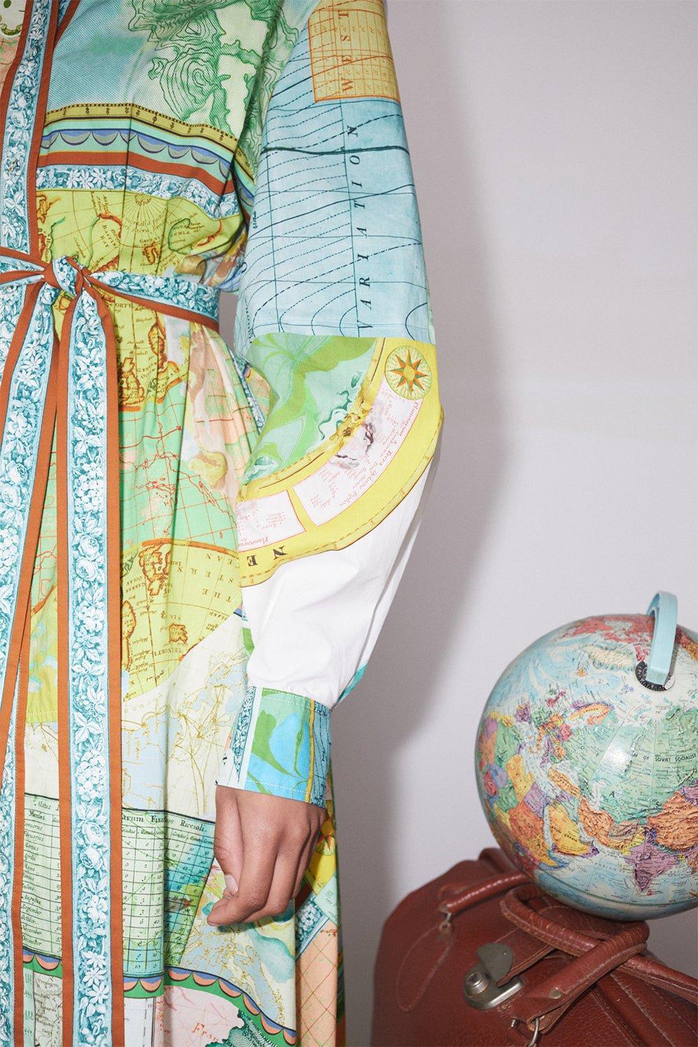 ALEMAIS-Atlas Shirtdress-