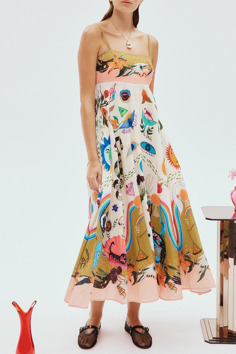 ALEMAIS-Evergreen Mini Dress-
