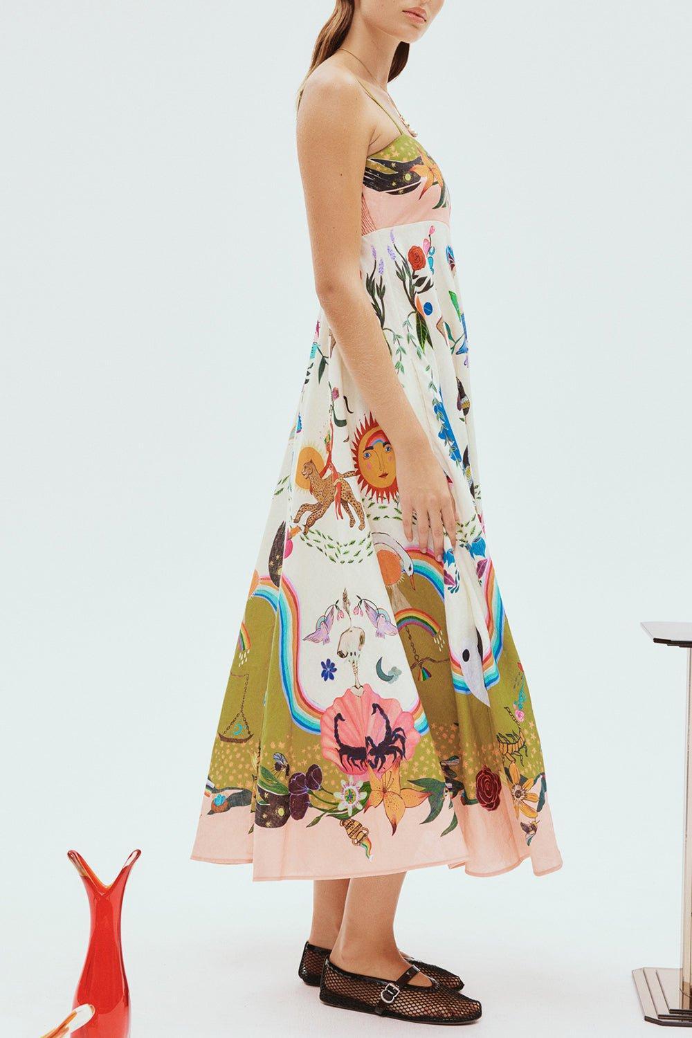 ALEMAIS-Evergreen Mini Dress-