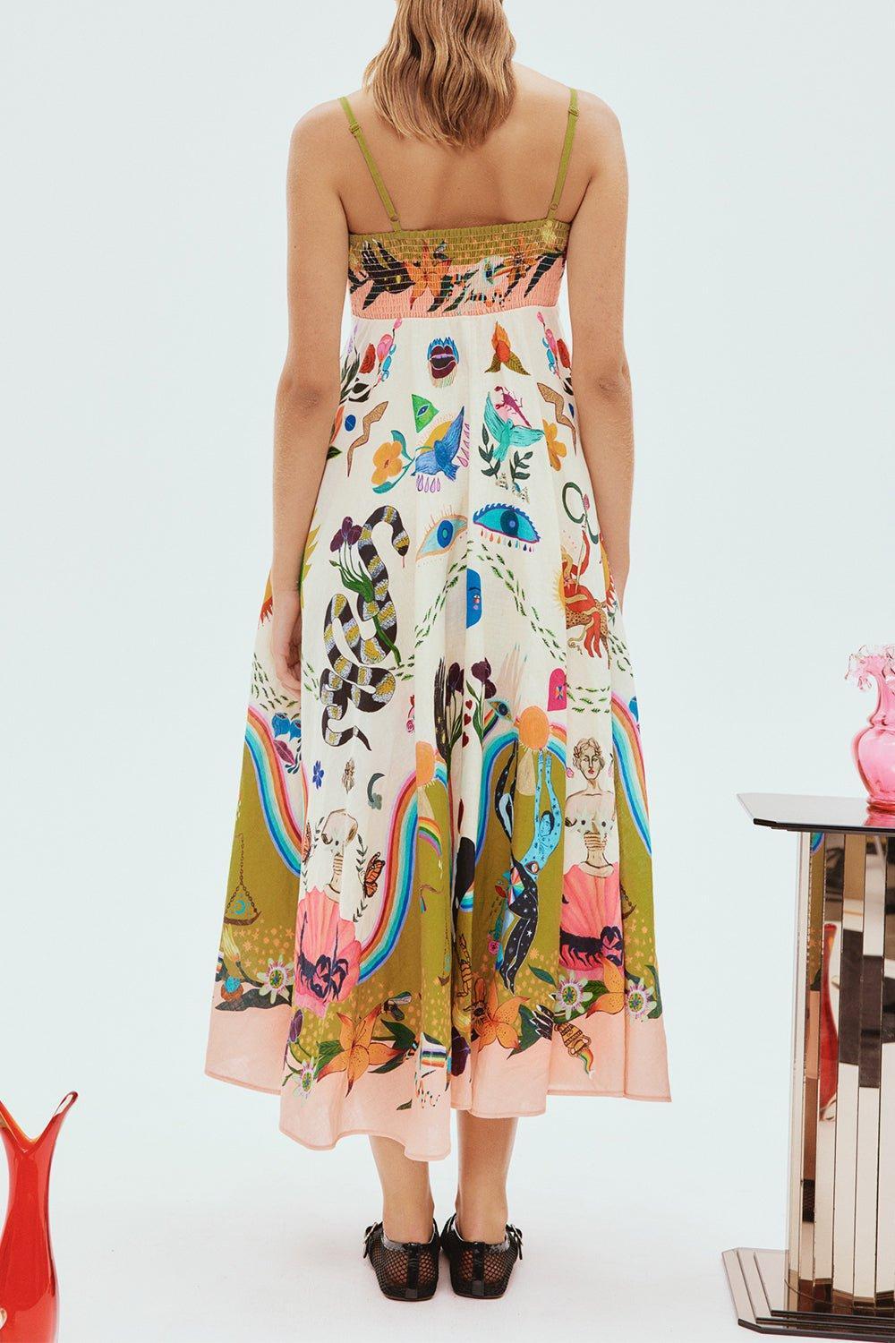 ALEMAIS-Evergreen Mini Dress-