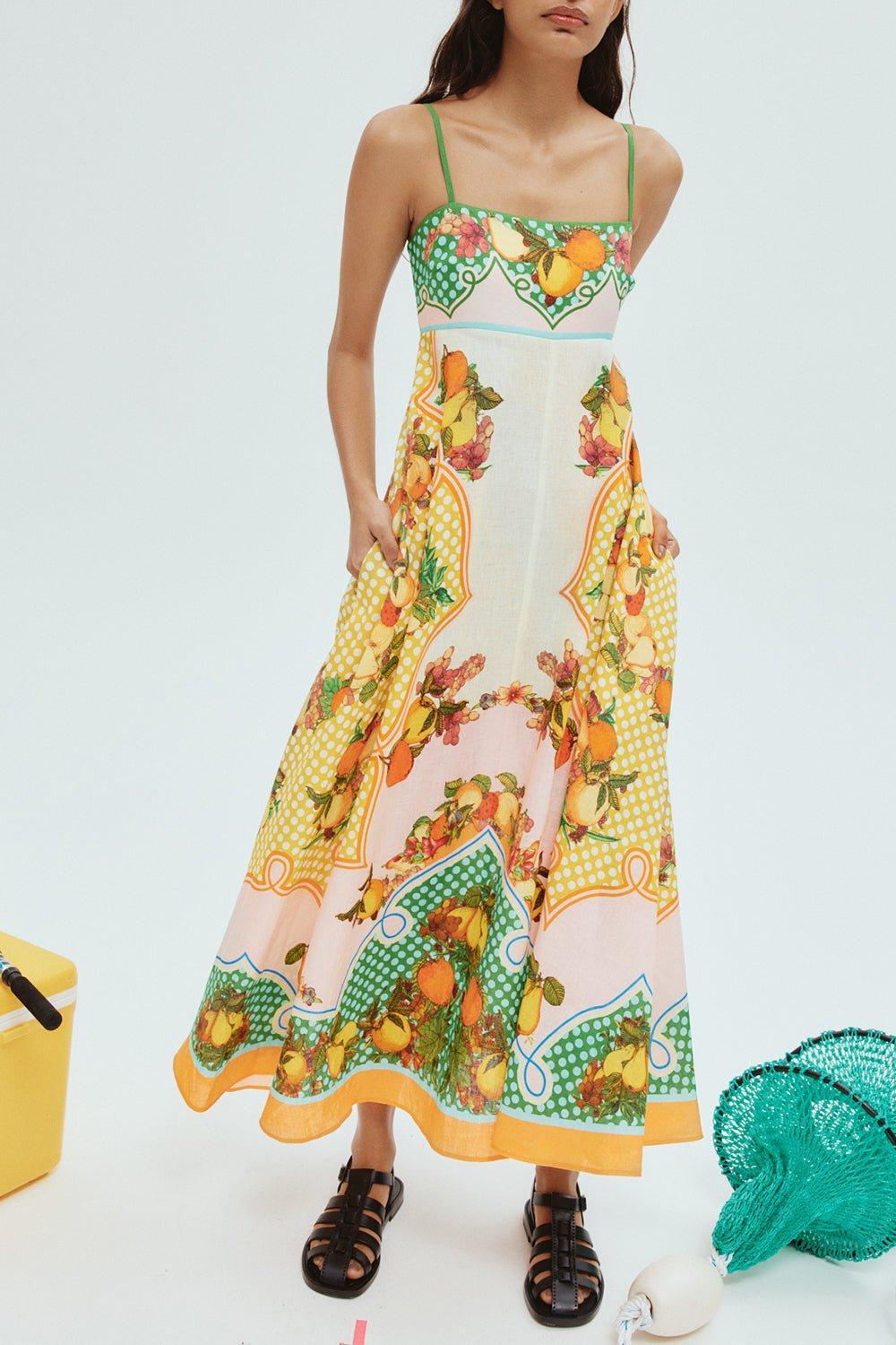 ALEMAIS-Lemonis Sundress-
