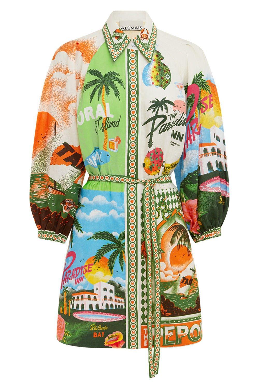 ALEMAIS-Paradiso Mini Dress-