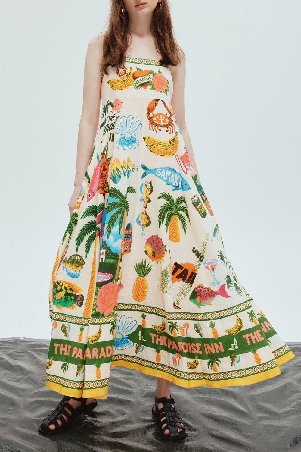 ALEMAIS-Paradiso Sundress-