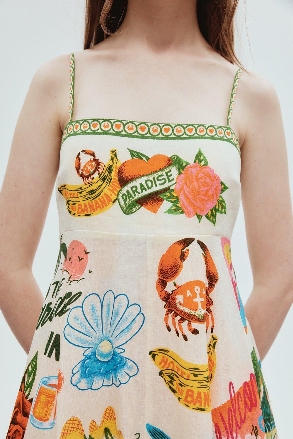 ALEMAIS-Paradiso Sundress-