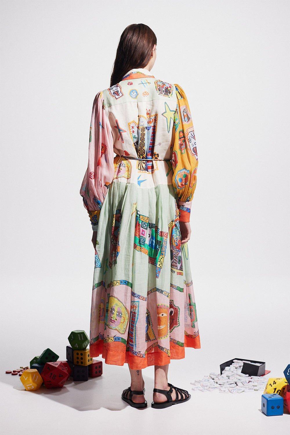 ALEMAIS-Players Shirtdress-