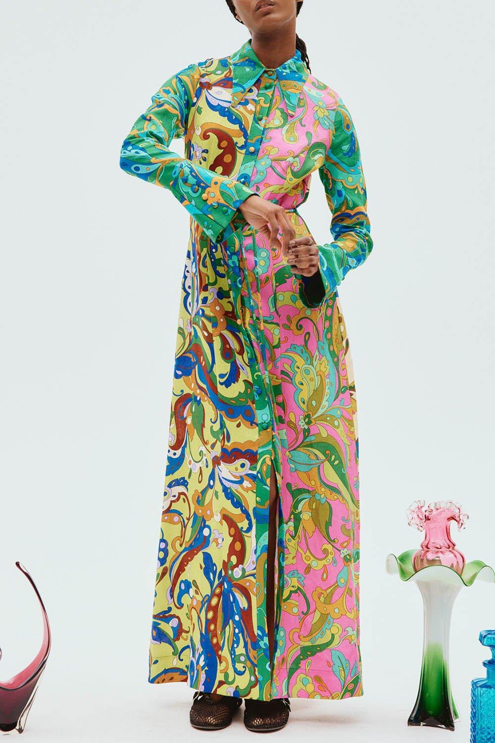 ALEMAIS-Yvette Shirtdress-