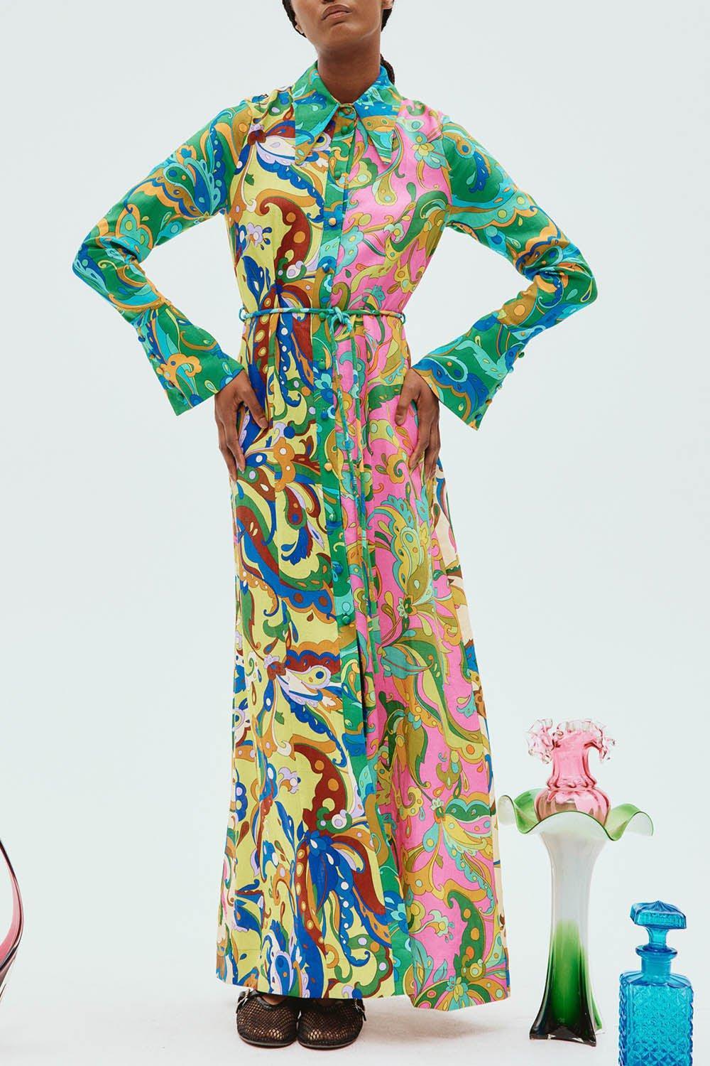 ALEMAIS-Yvette Shirtdress-