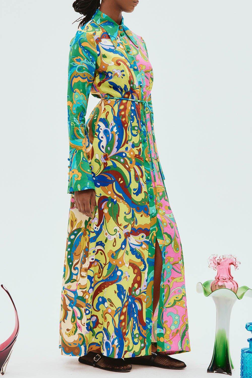 ALEMAIS-Yvette Shirtdress-