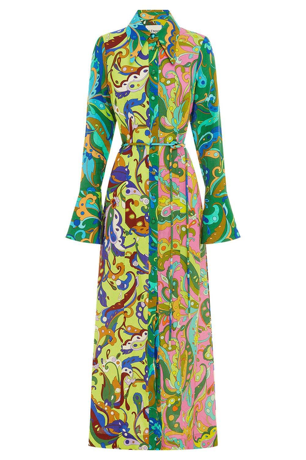 ALEMAIS-Yvette Shirtdress-
