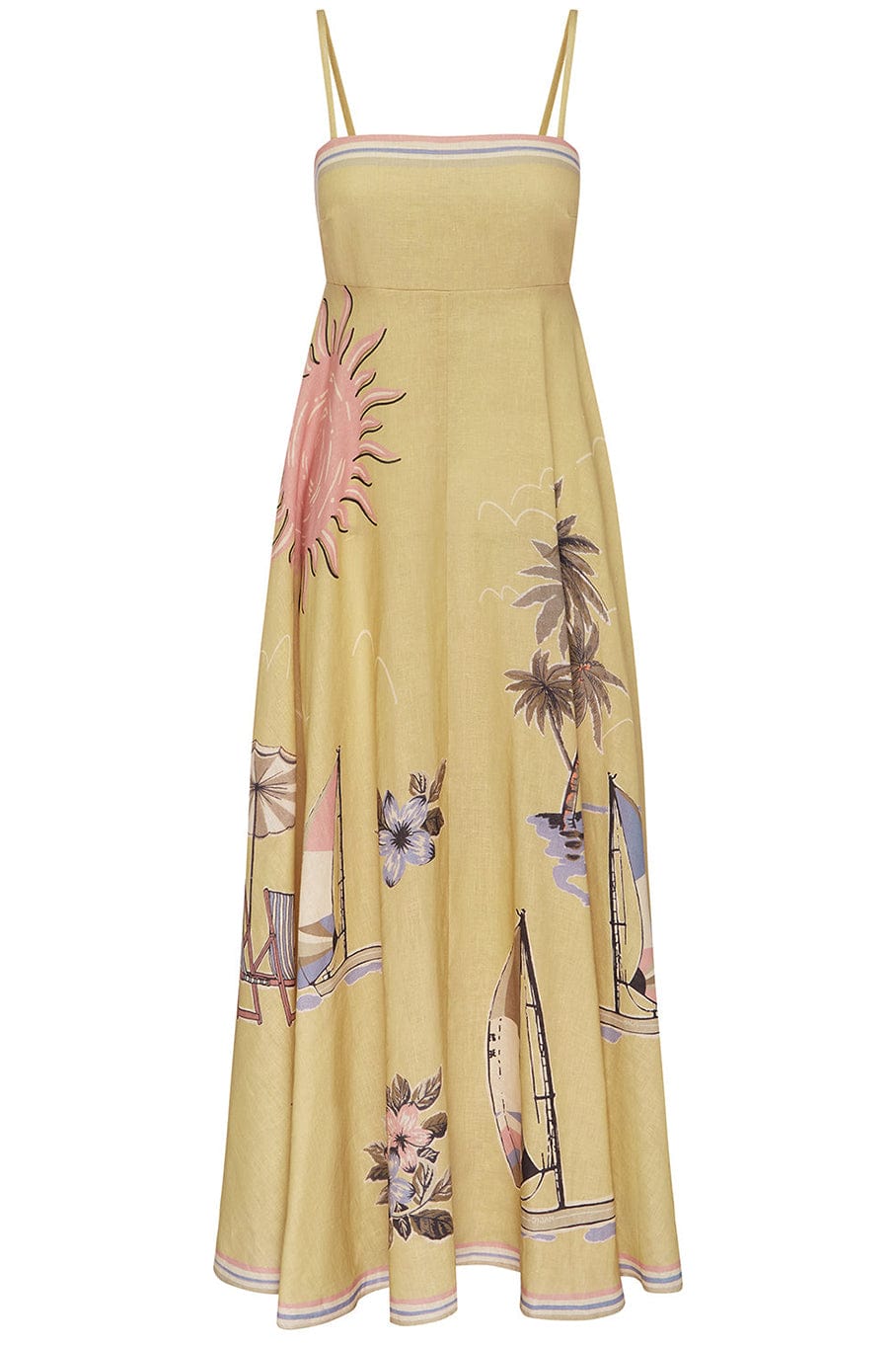 ALEMAIS-Sunset Shades Sundress-