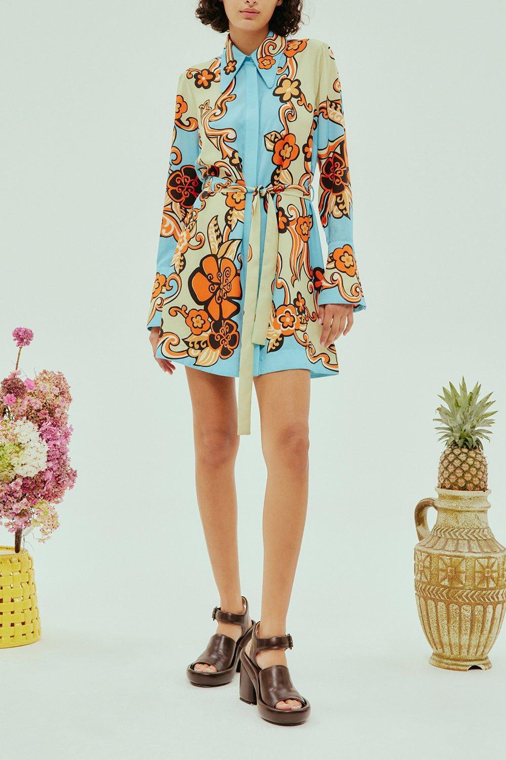 ALEMAIS-Ondine Mini Dress-