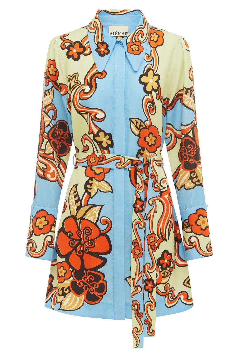 ALEMAIS-Ondine Mini Dress-