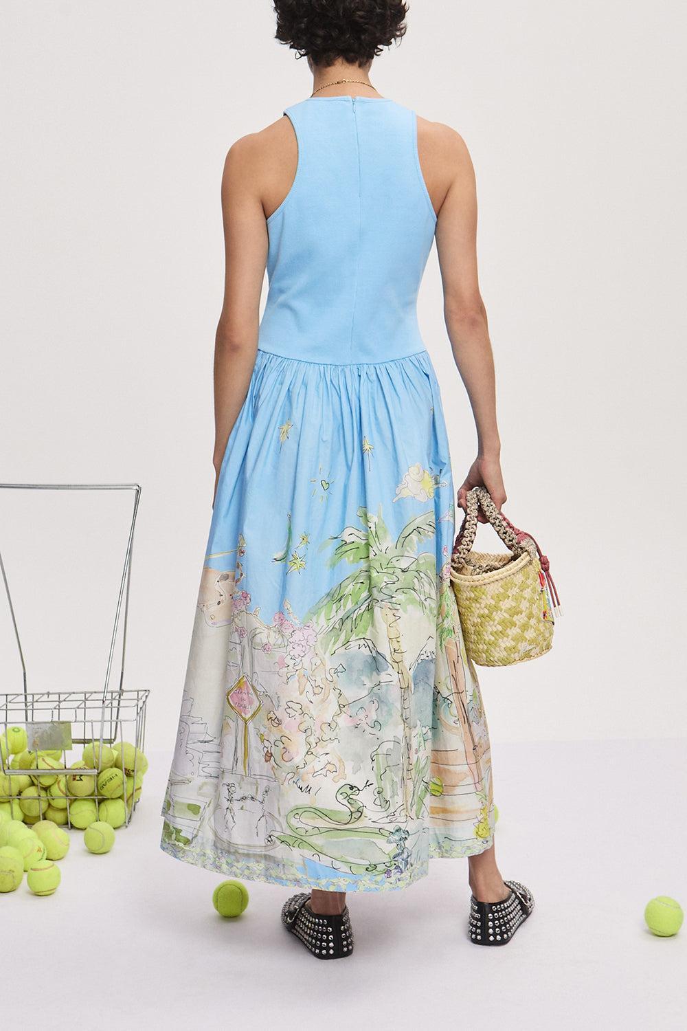 Anouk Tank Midi Dress-SKY-2-CLOTHINGDRESSCASUAL-ALEMAIS