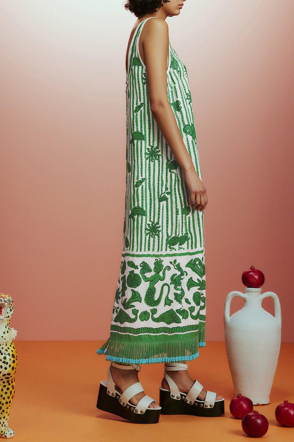 ALEMAIS-Lula Midi Dress-