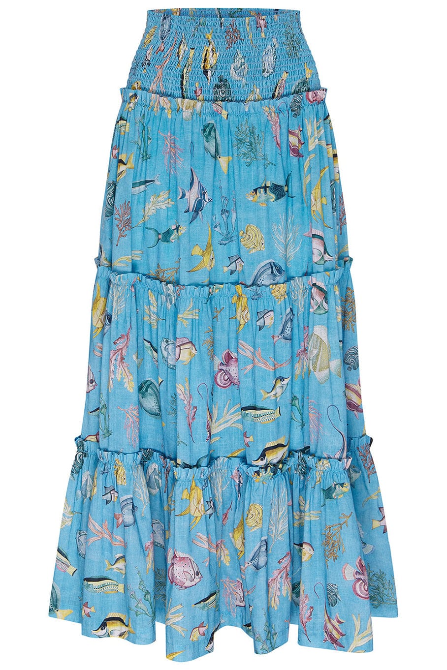 ALEMAIS-Otto Midi Skirt-