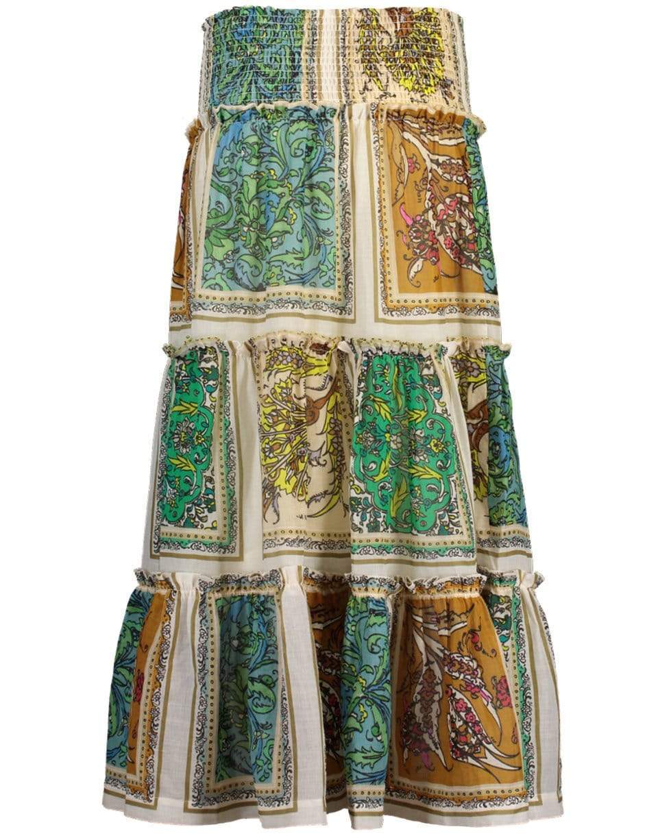 ALEMAIS-Alemais Delphine Tiered Skirt-