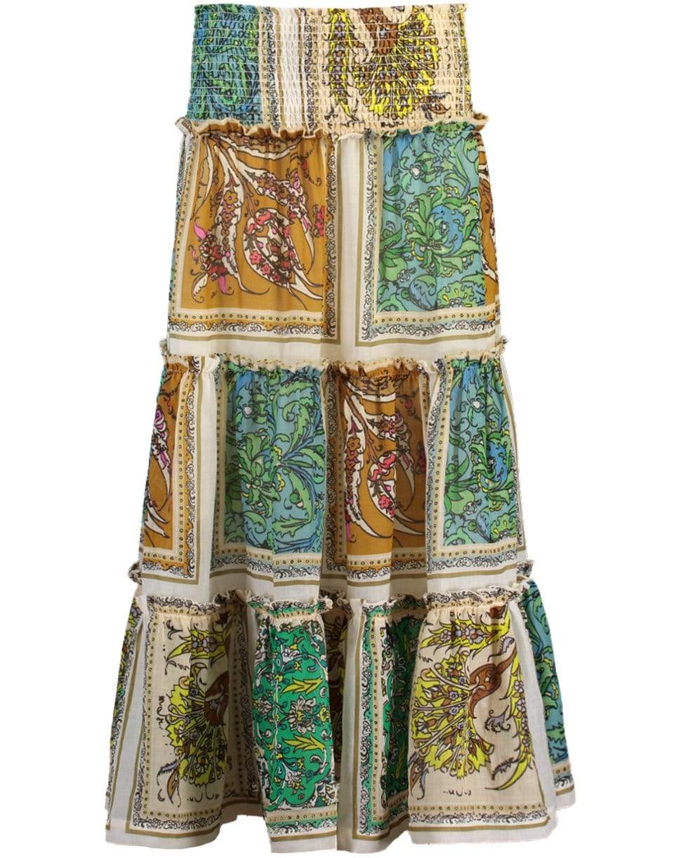 ALEMAIS-Alemais Delphine Tiered Skirt-