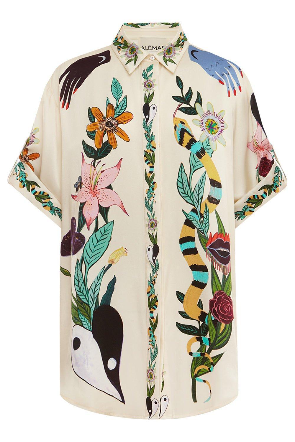 ALEMAIS-Meagan Oversized Shirt-