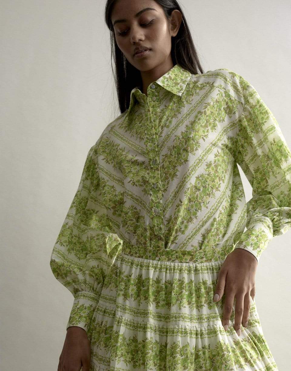 ALEMAIS-Alemais Jolene Chevron Shirt-
