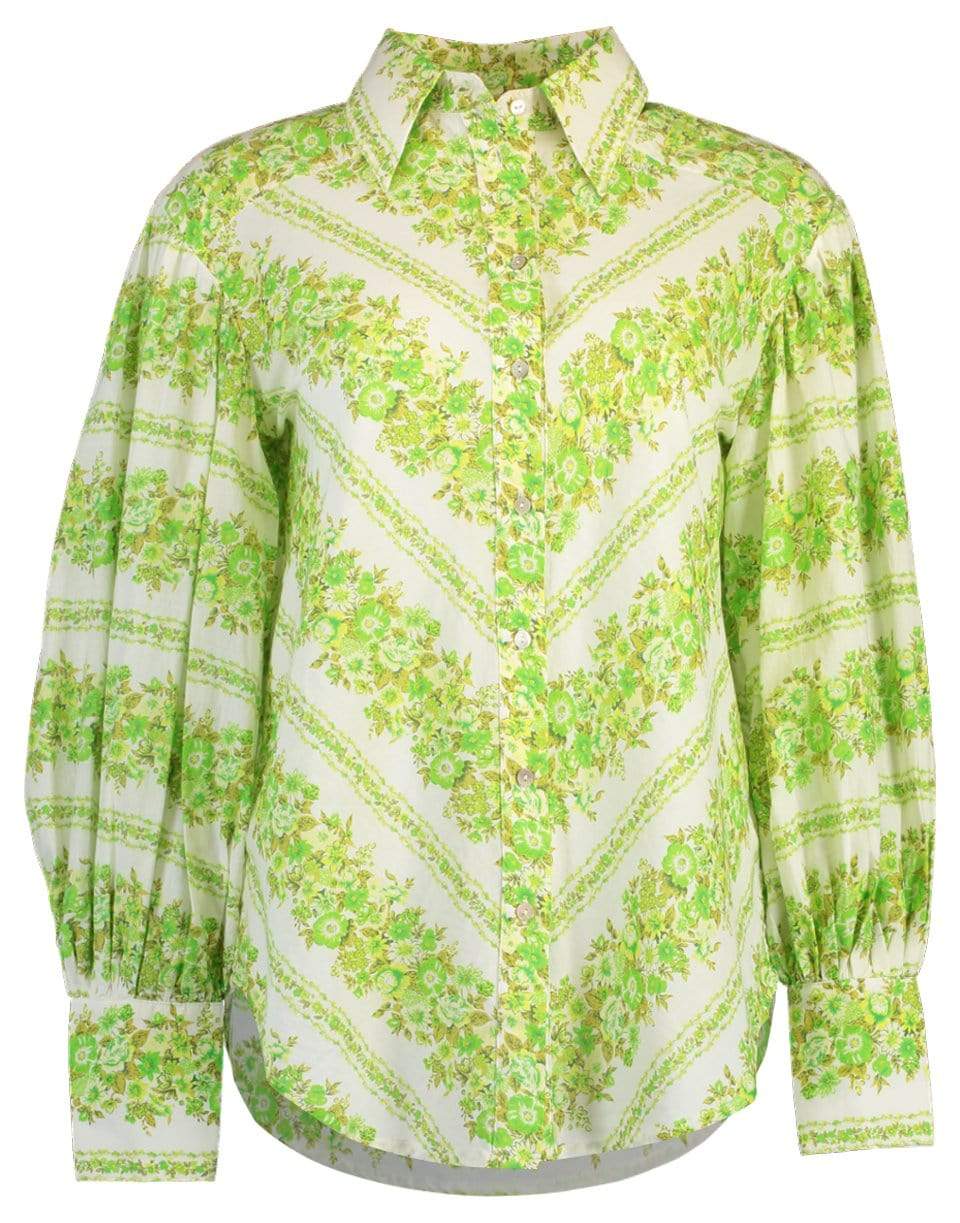 ALEMAIS-Alemais Jolene Chevron Shirt-
