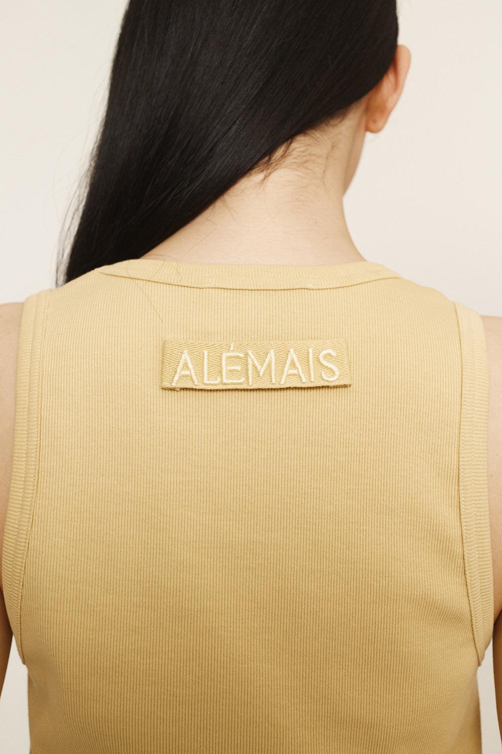 Sunlit Tank Top-YELLOW-0-CLOTHINGTOPTANK-ALEMAIS