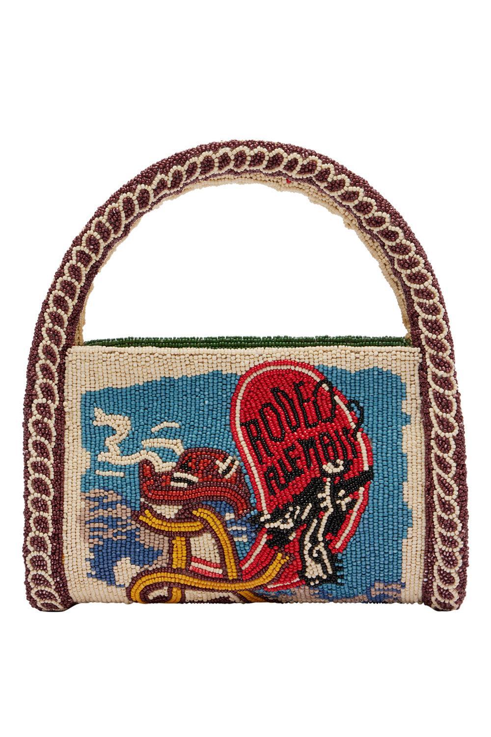 Ace Beaded Barrel Bag-NOVELTY-O/S-HANDBAGTOP HANDLE-ALEMAIS