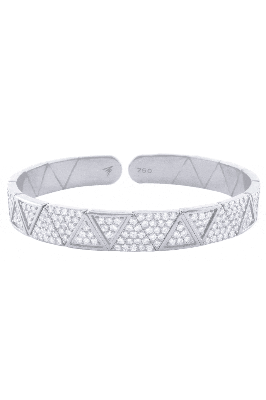 ALESSA JEWELRY-White Diamond Elixir Bracelet-WHITE GOLD